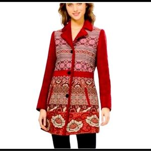 DESIGUAL  Natalia Pakaian Jadi Wanita Jacket Sz 38